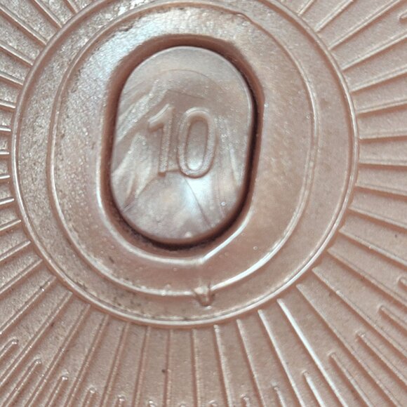 Michael Kors MK Mira Jelly Thong  Women's Rose Gold Sandals US Size 10 - Picture 8 of 8